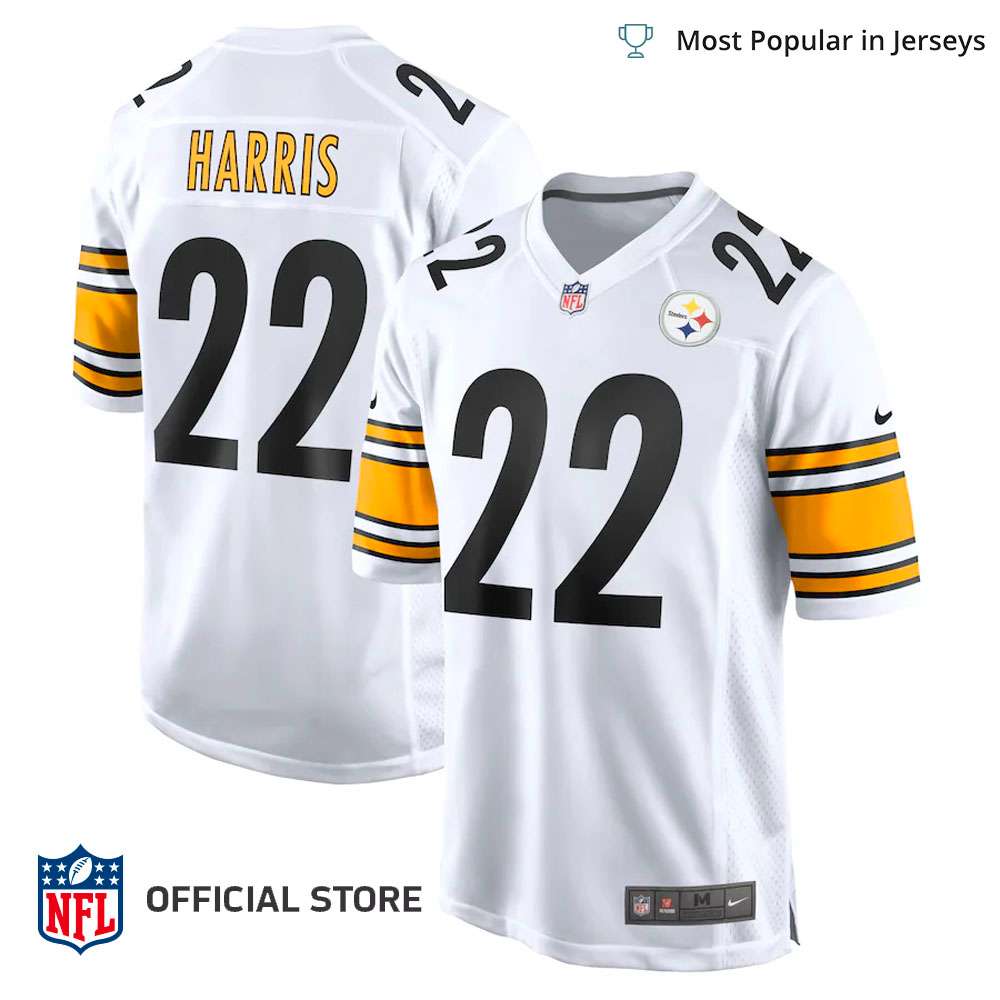 Najee Harris Pittsburgh Steelers Nike RFLCTV Limited Jersey - Black