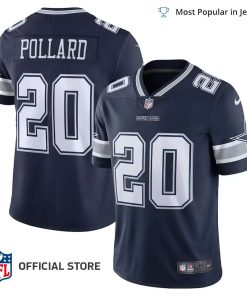 NFL Jersey Men’s Dallas Cowboys Tony Pollard Jersey Navy 2020 Vapor Limited Jersey