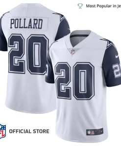 NFL Jersey Men’s Dallas Cowboys Tony Pollard Jersey White Vapor Limited Jersey