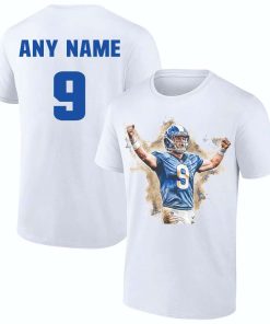 Personalized T Shirts Matthew Stafford Rams Best White NFL Shirt Custom Name and Number