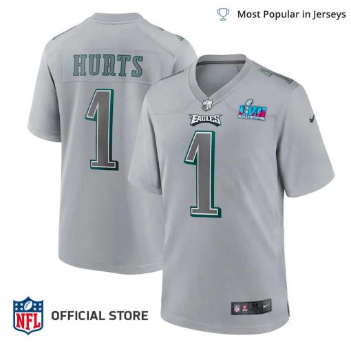 NFL Jersey Men’s Philadelphia Eagles Hurts Jersey Super Bowl LVII