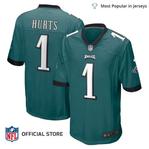 NFL Jersey Men’s Philadelphia Eagles Jalen Hurts Kelly Green Jersey