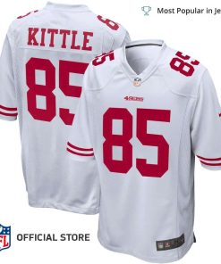 NFL Jersey Men’s San Francisco 49ers George Kittle Jersey White Game Jersey