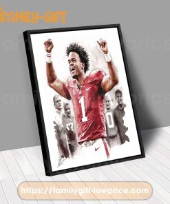 Watercolor Poster Kyler Murray Oklahoma Wall Decor Posters - Premium Poster for Room