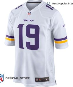 Minnesota Vikings Color Rush Limited Adam Thielen Mens Jersey in