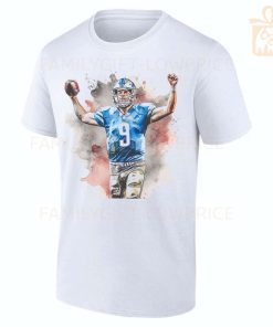 Personalized T Shirts Matthew Stafford Lions Best White NFL Shirt Custom Name and Number