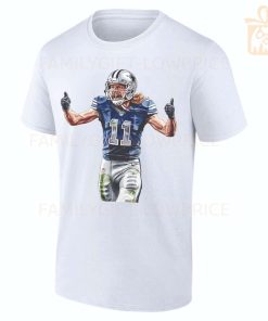 Personalized T Shirts Cole Beasley Cowboys Best White NFL Shirt Custom Name and Number
