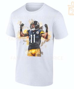 Personalized T Shirts Chase Claypool Steelers Best White NFL Shirt Custom Name and Number