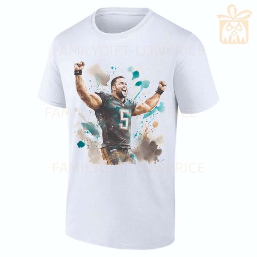 Personalized T Shirts Tim Tebow Jaguars Best White NFL Shirt Custom Name and Number