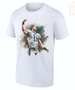 Personalized T Shirts Tim Tebow Eagles Best White NFL Shirt Custom Name and Number