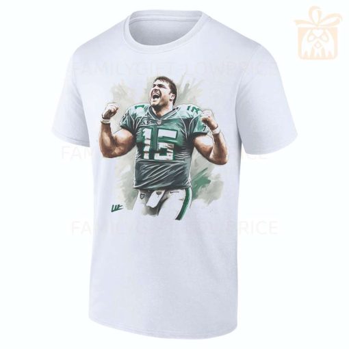Personalized T Shirts Tim Tebow Jets Best White NFL Shirt Custom Name and Number