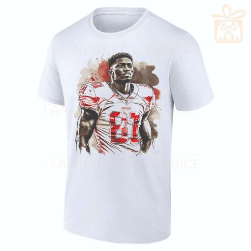 Personalized T Shirts Antonio Brown Buccaneers Best White NFL Shirt Custom Name and Number