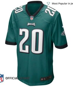 NFL Jersey Men’s Philadelphia Eagles Brian Dawkins Jersey Midnight Green Game Retired Player Jersey