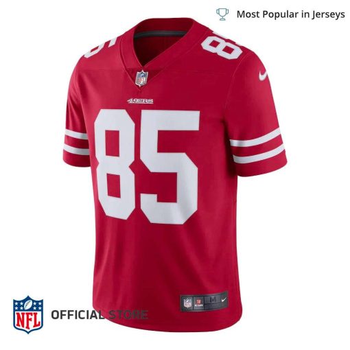 NFL Jersey Men’s San Francisco 49ers George Kittle Jersey Scarlet Vapor Limited Jersey