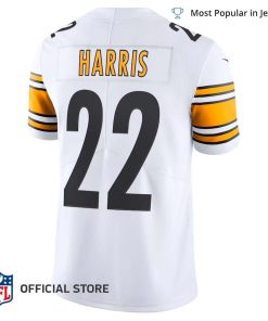 NFL Jersey Men’s Pittsburgh Steelers Najee Harris Jersey White Vapor Limited Jersey