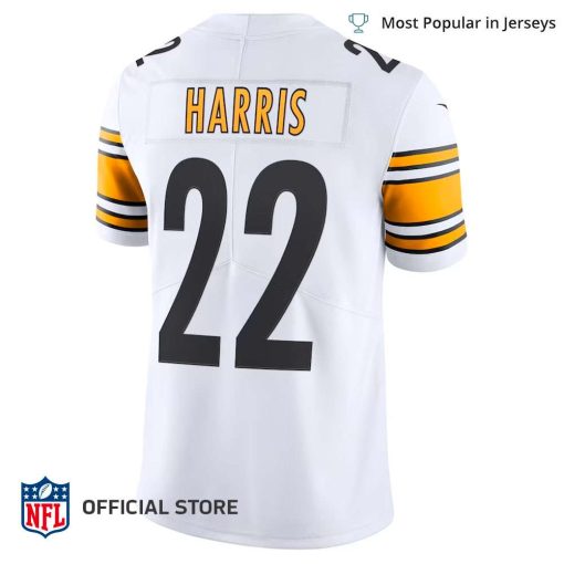 NFL Jersey Men’s Pittsburgh Steelers Najee Harris Jersey White Vapor Limited Jersey