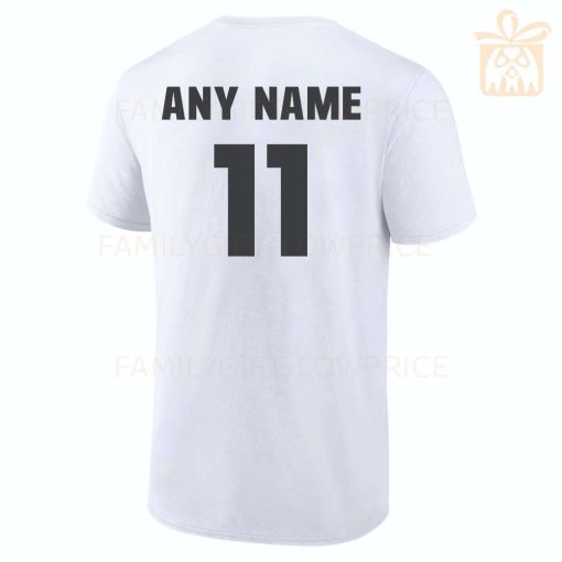 Personalized T Shirts Chase Claypool Steelers Best White NFL Shirt Custom Name and Number
