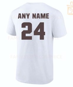 Personalized T Shirts Nick Chubb Browns Best White NFL Shirt Custom Name and Number