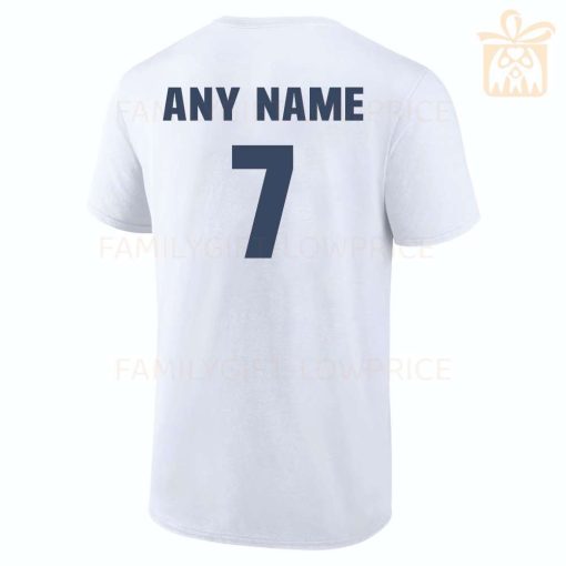 Personalized T Shirts Trevon Diggs Cowboys Best White NFL Shirt Custom Name and Number