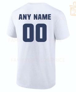 Personalized T Shirts Adrian Peterson Georgia Southern Best White NFL Shirt Custom Name and Number