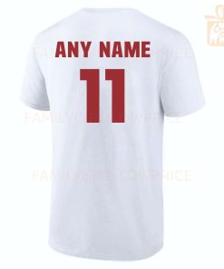 Personalized T Shirts Larry Fitzgerald Cardinals Best White NFL Shirt Custom Name and Number