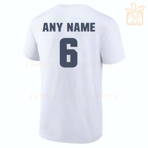 Personalized T Shirts Jay Cutler Bears Best White NFL Shirt Custom Name and Number