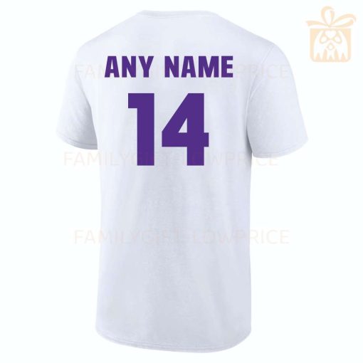 Personalized T Shirts Stefon Diggs Vikings Best White NFL Shirt Custom Name and Number
