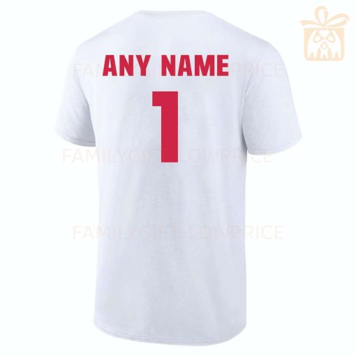 Personalized T Shirts Kyler Murray Cardinals Best White NFL Shirt Custom Name and Number