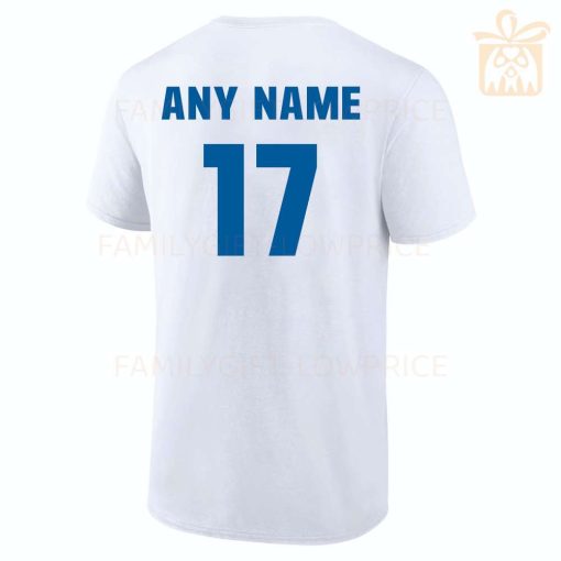 Personalized T Shirts Buffalo Bill Josh Allen Best White NFL Shirt Custom Name and Number