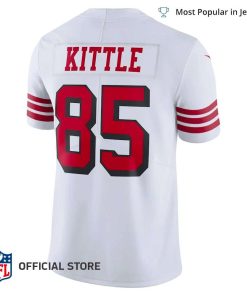 NFL Jersey Men’s San Francisco 49ers George Kittle Jersey White Color Rush Vapor Limited Jersey