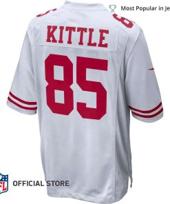 NFL Jersey Men’s San Francisco 49ers George Kittle Jersey White Game Jersey