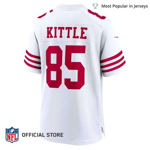 NFL Jersey Men’s San Francisco 49ers George Kittle Jersey White Player Game Jersey
