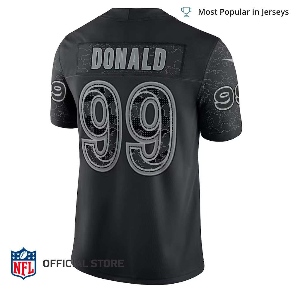 Matthew Stafford Los Angeles Rams Nike RFLCTV Limited Jersey - Black