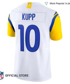 NFL Jersey Men’s Los Angeles Rams Cooper Kupp Jersey White Alternate Vapor Limited Jersey