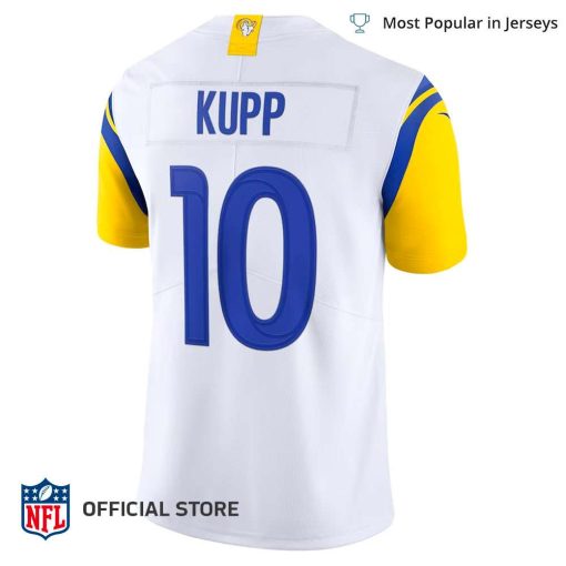 NFL Jersey Men’s Los Angeles Rams Cooper Kupp Jersey White Alternate Vapor Limited Jersey