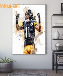 Watercolor Poster Claypool Steelers Wall Decor Posters – Premium Poster for Room