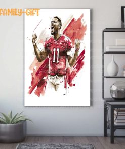 Watercolor Poster Fitzgerald Cardinals Wall Decor Posters – Premium Poster for Room