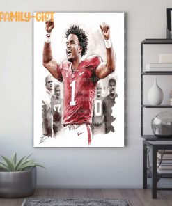 Watercolor Poster Kyler Murray Oklahoma Wall Decor Posters - Premium Poster for Room