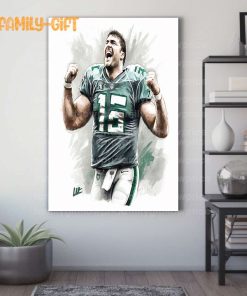 Watercolor Poster Tim Tebow Jets Wall Decor Posters – Premium Poster for Room