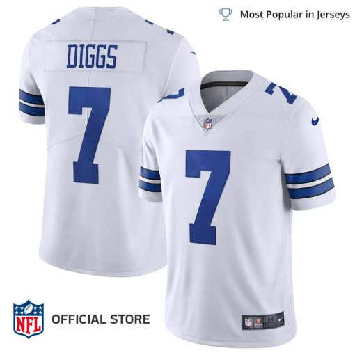 NFL Jersey Men’s Dallas Cowboys Trevon Diggs Jersey White Vapor Limited Jersey