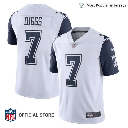 NFL Jersey Men’s Dallas Cowboys Trevon Diggs Jersey White Limited Vapor Jersey