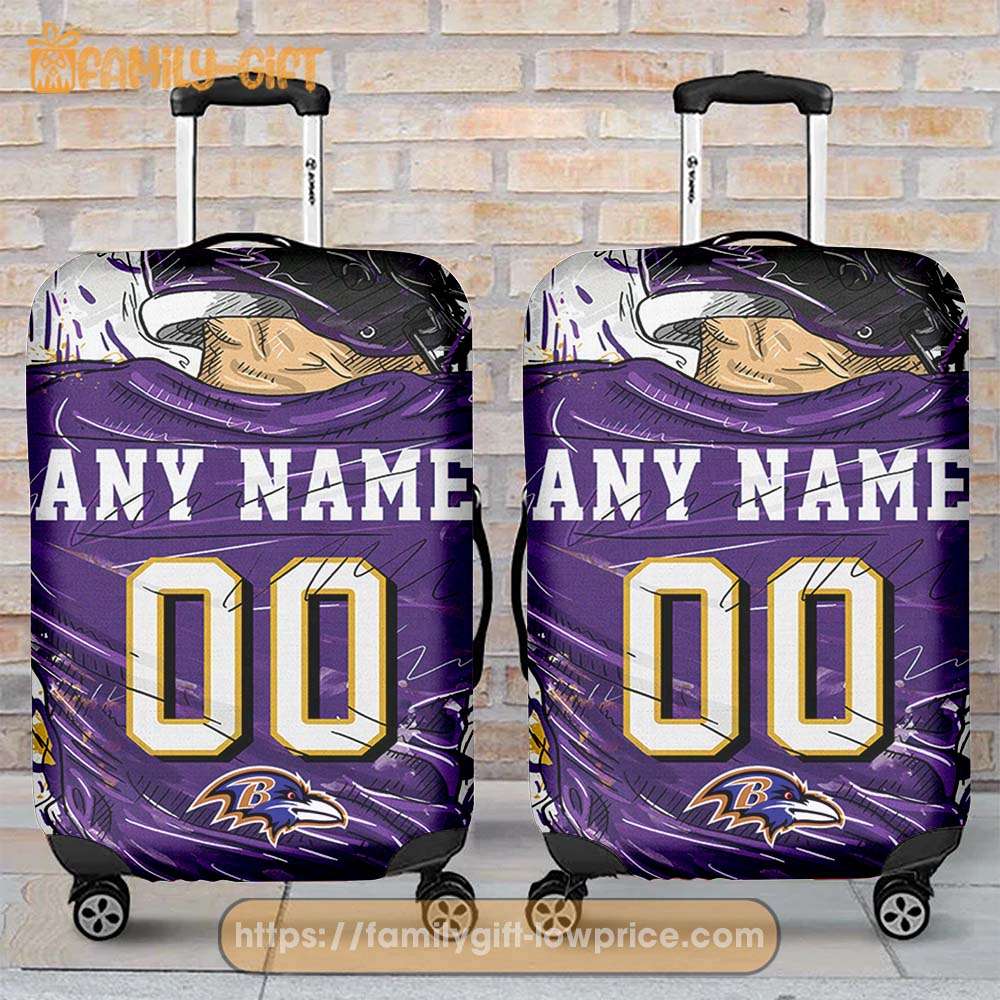 Cute Blanket Baltimore Ravens Jersey NFL Blanket - Personalized Blankets  with Names - Custom NFL Jersey - Gifts From The Heart At Prices You'll Love