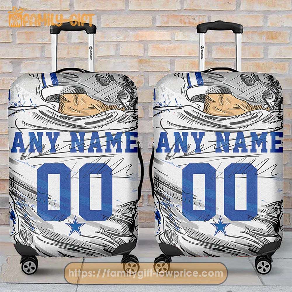 Dallas Cowboys Luggage Cover 