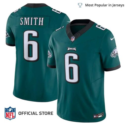 NFL Jersey Men’s Philadelphia Eagles Devonta Smith Jersey Midnight Green Vapor F.U.S.E. Limited Jersey