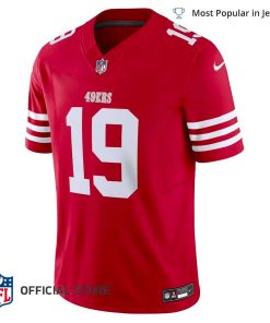 NFL Jersey Men’s San Francisco 49ers Deebo Samuel Jersey Scarlet Vapor F.U.S.E. Limited Jersey