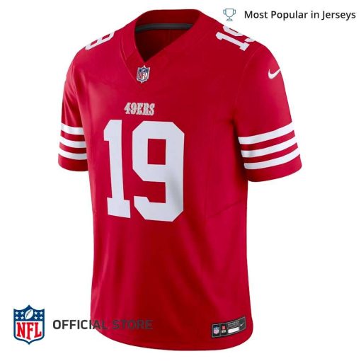 NFL Jersey Men’s San Francisco 49ers Deebo Samuel Jersey Scarlet Vapor F.U.S.E. Limited Jersey