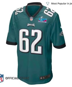 NFL Jersey Men’s Philadelphia Eagles Jason Kelce Super Bowl Jersey - Midnight Green