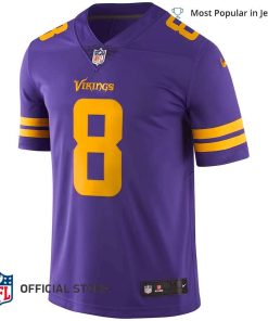 Men's Nike Kirk Cousins Purple Minnesota Vikings Vapor F.U.S.E. Limited Jersey Size: Extra Large