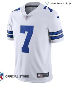 NFL Jersey Men’s Dallas Cowboys Trevon Diggs Jersey White Vapor Limited Jersey