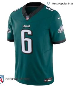 NFL Jersey Men’s Philadelphia Eagles Devonta Smith Jersey Midnight Green Vapor F.U.S.E. Limited Jersey